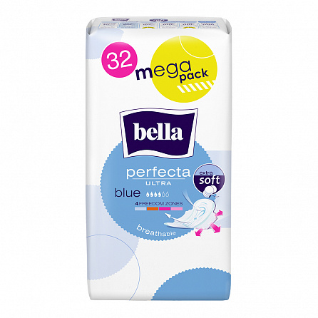 картинка Прокладки гігієнічні Bella Perfecta ultra Blue магазин Одежда+ являющийся официальным дистрибьютором в Украине